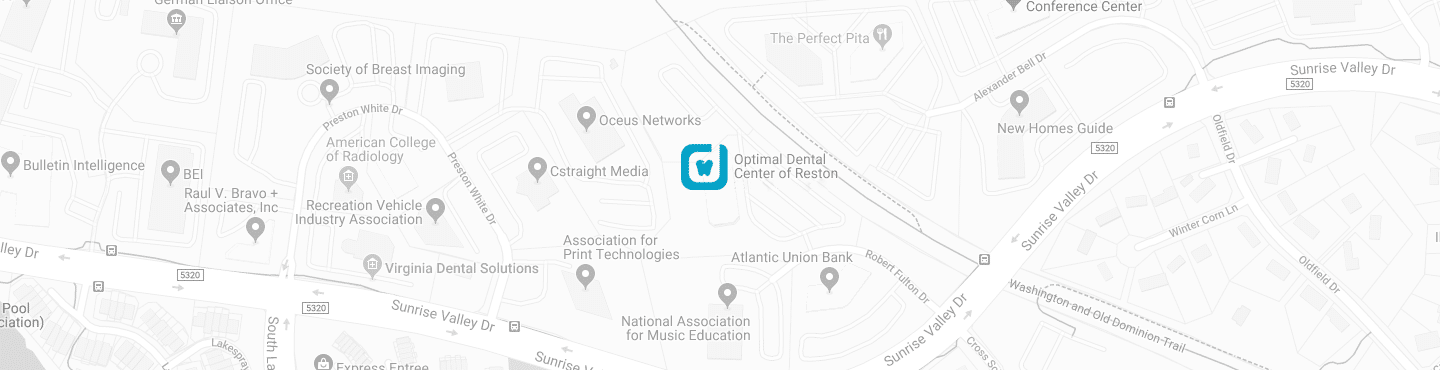 Location Map for Optimal Dental Center Reston VA