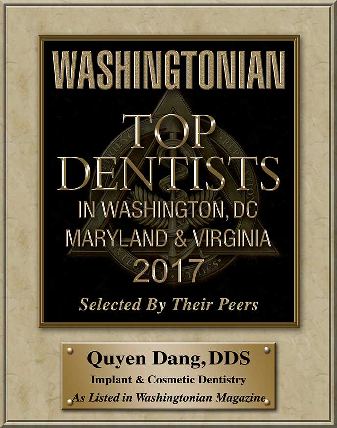 Book of Washingtonian top dentists 2019